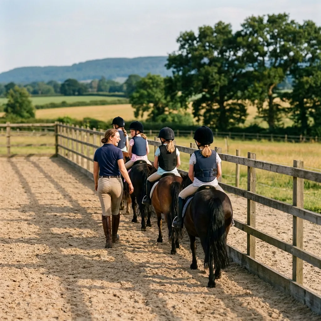 Cours de poney à Montvendre, Drôme